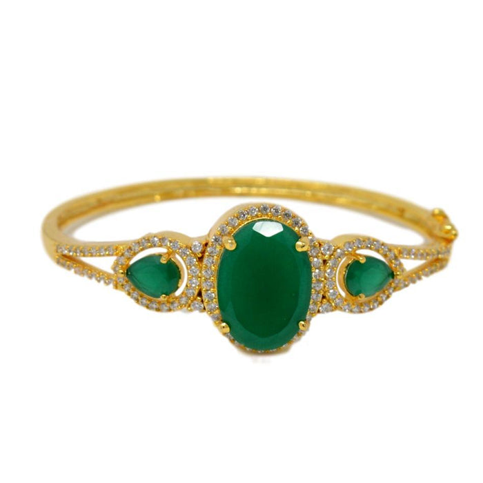 Buy Jewels Galaxy Green & Rose Gold Classic Bracelet Online At Best Price @  Tata CLiQ